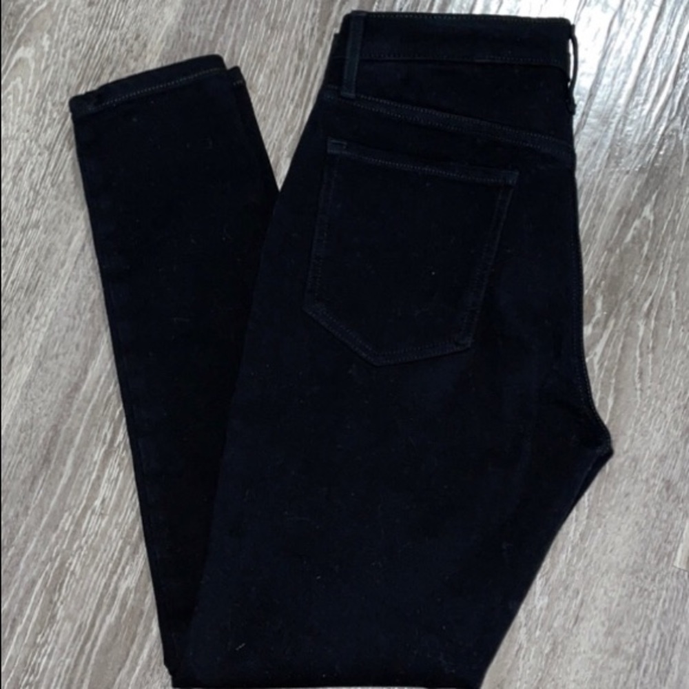 Banana Republic Mid Rise Curvy 27 short Black Jeans